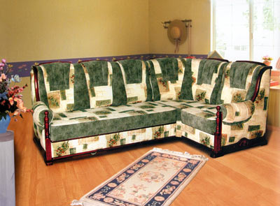Диван-кровать с угловым креслом, кресло для отдыха